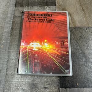 TOHOSHINKI 4TH LIVE TOUR 2009-THE SECRET CODE-FINAL IN TOKYO DOME DVD USED